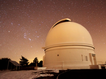 Am Palomar Observatory (Credit: Palomar Observatory)