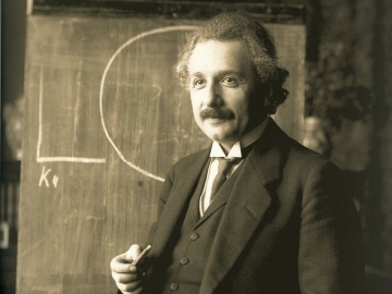 Albert Einstein während einer Vorlesung in Wien 1921 (Credit: Ferdinand Schmutzer / Public Domain) Albert Einstein während einer Vorlesung in Wien 1921 (Credit: Ferdinand Schmutzer / Public Domain)