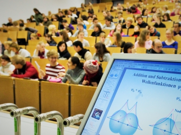 Physik-Vorlesung an der UP (Credit: UP) Physik-Vorlesung an der UP (Credit: UP)