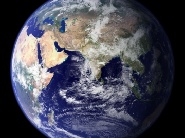 Credit: NASA Foto der Erde aus dem Weltall gesehen