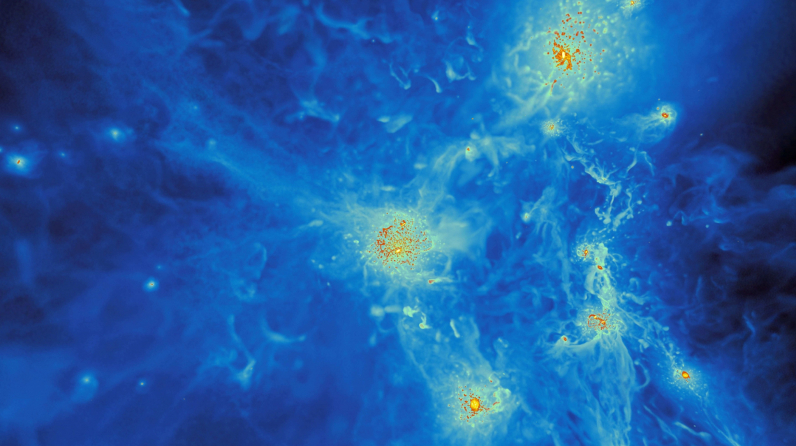 Galaxienentstehung im lokalen Universum (Credit: AIP/K.Riebe/A.Khalatyan)
